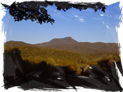 View of Camels Hump from Huntington in Vermont