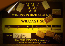 gold crowns wilcast 50
